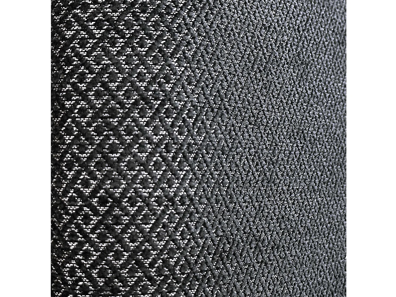 DHOME Tête de Lit Rembourrée Composée de Panneaux Autoadhésifs Interchangeables Série Luxury Edition Lit de Luxe Chambre (Silver Ebony, 105cm)