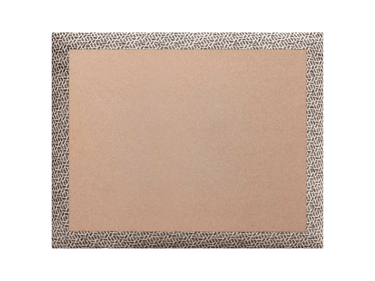 DHOME Tête de Lit Rembourrée Composée de Panneaux Autoadhésifs Interchangeables Série Luxury Edition Lit de Luxe Chambre (Ethnic Brown, 110cm)