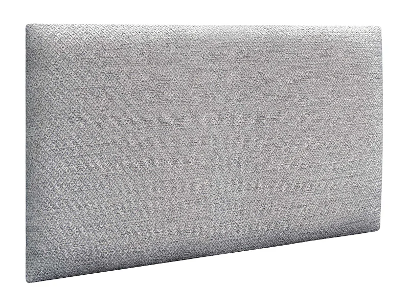DHOME Exklusive gepolsterte Wandpaneele Luxury Edition Series Selbstklebende akustische, stoßabsorbierende Wandpaneele für Aufprallschutz (Silver Grey, 50x40cm)