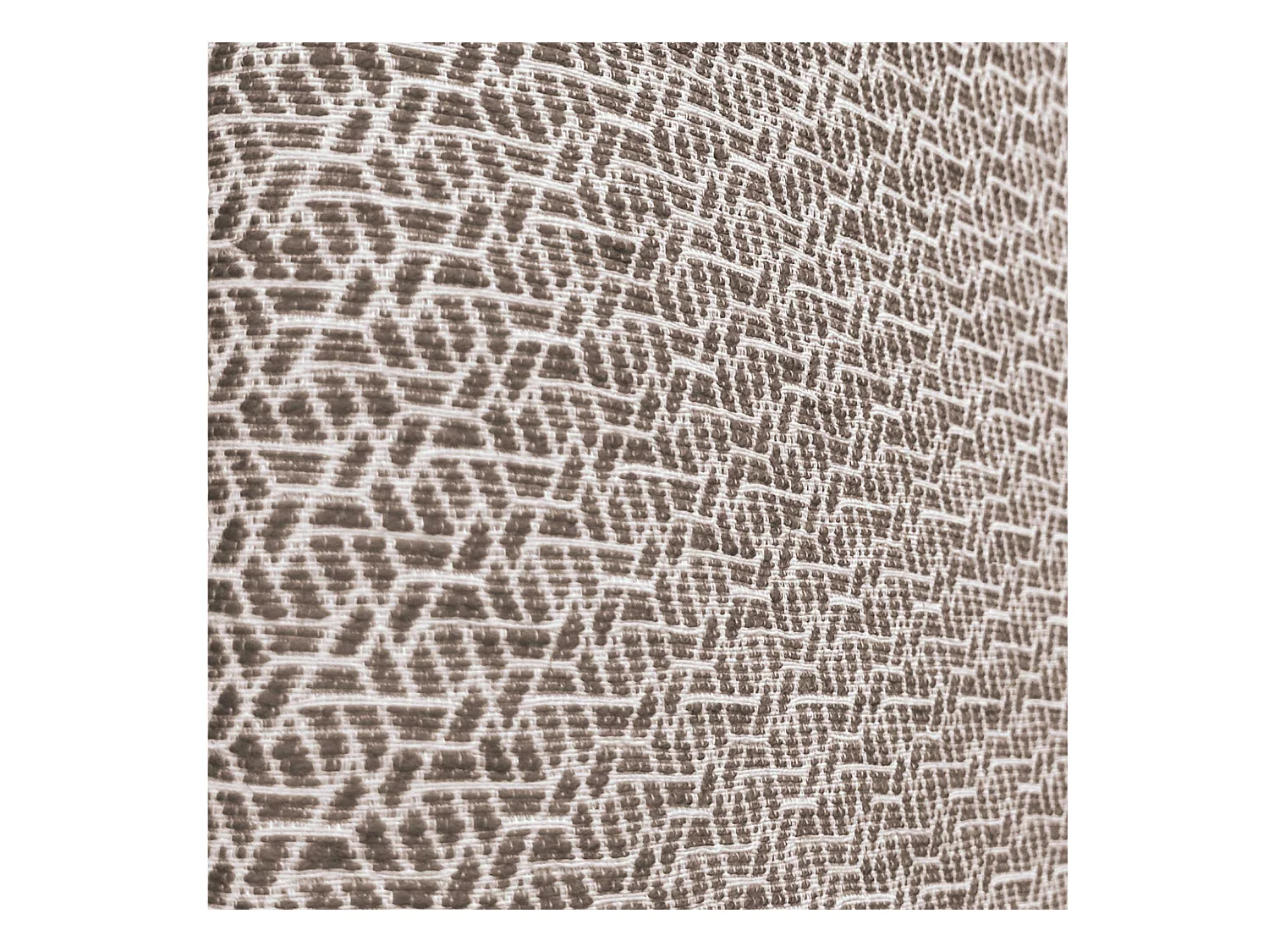 DHOME Tête de Lit Rembourrée Composée de Panneaux Autoadhésifs Interchangeables Série Luxury Edition Lit de Luxe Chambre (Ethnic Brown, 220cm)