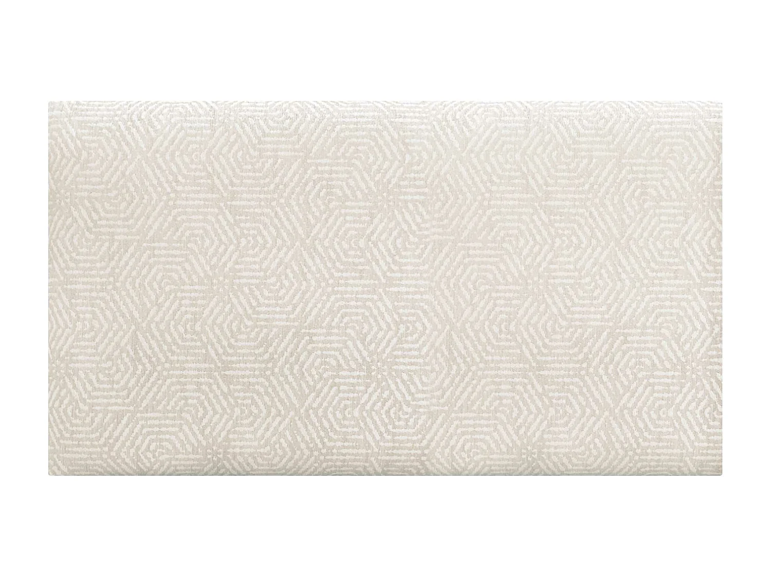 DHOME Set van 8 Luxe Stoffen Zelfklevende Gestoffeerde Panelen voor Muur, Geluidsabsorberend en Beschermend (Ethnic White, 50x50cm, x8)