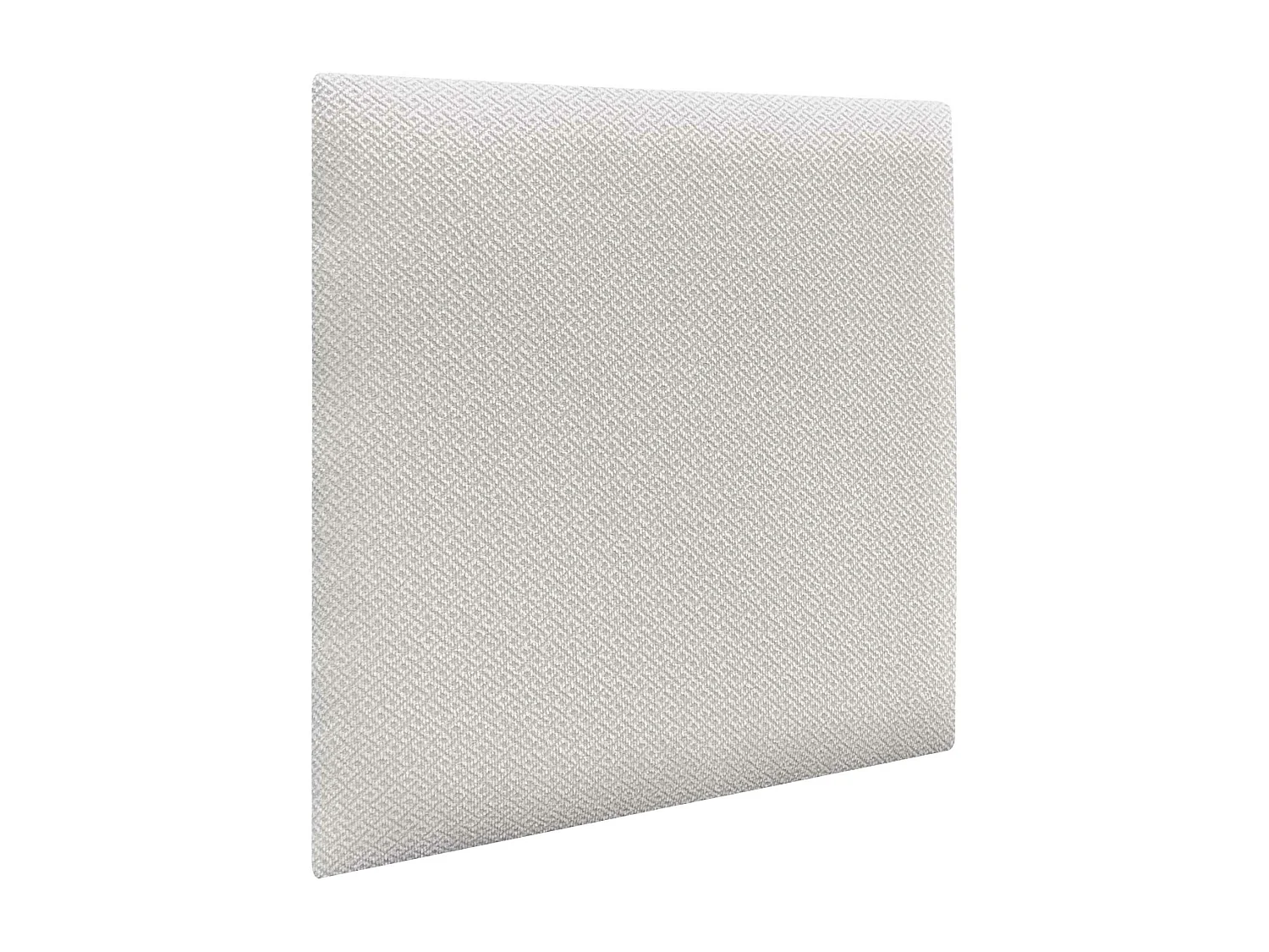DHOME Panneaux Tapissés Exclusifs Série Luxury Edition Autoadhésifs pour Mur Acoustiques Absorbants Protection Chocs (Silver Nacar, 60x60cm)