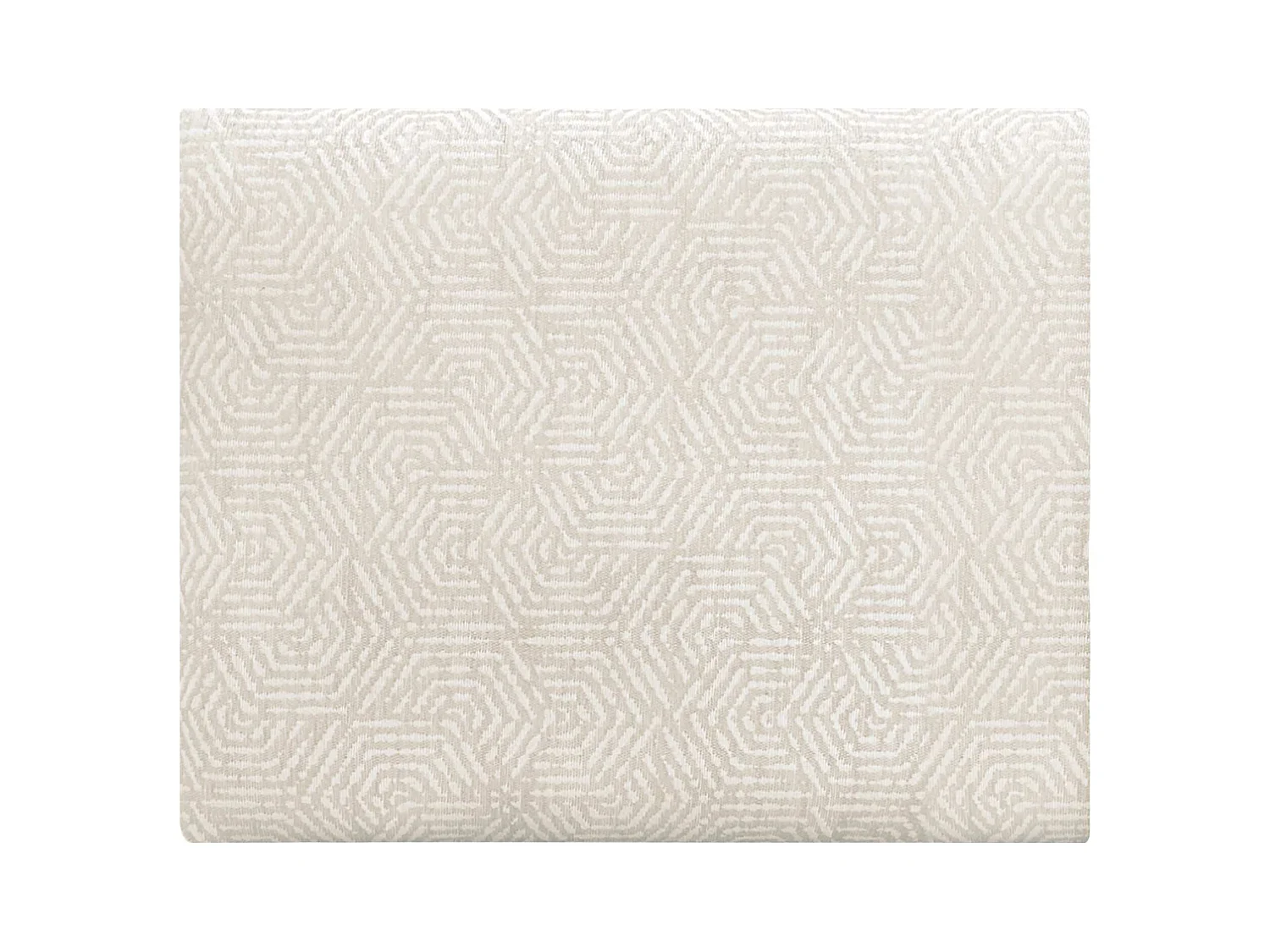 DHOME Tête de Lit Rembourrée Composée de Panneaux Autoadhésifs Interchangeables Série Luxury Edition Lit de Luxe Chambre (Ethnic White, 140cm)