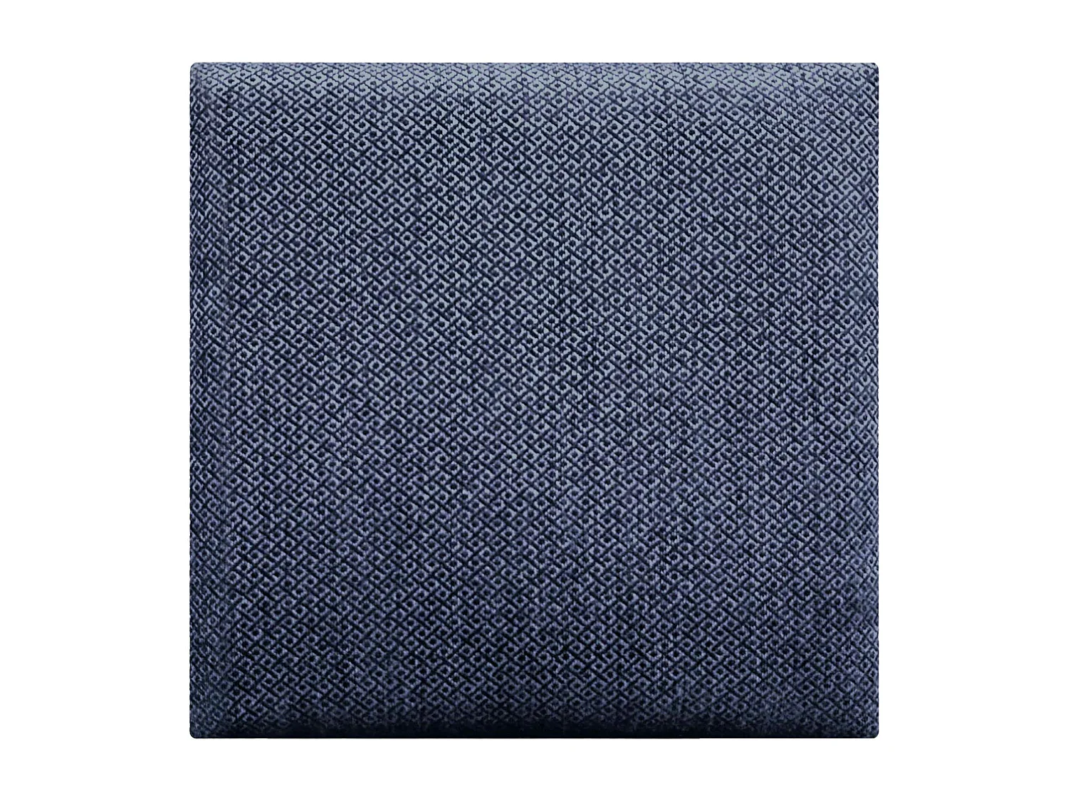 DHOME Panneaux Tapissés Exclusifs Série Luxury Edition Autoadhésifs pour Mur Acoustiques Absorbants Protection Chocs (Silver Marine, 60x60cm)