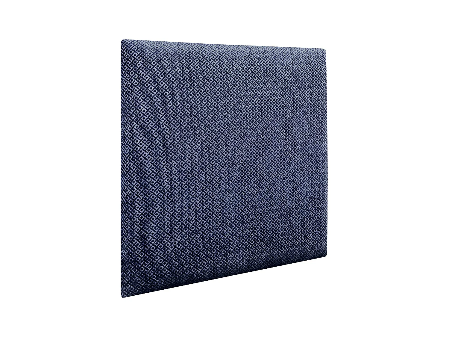 DHOME Exklusive gepolsterte Wandpaneele Luxury Edition Series Selbstklebende akustische, stoßabsorbierende Wandpaneele für Aufprallschutz (Silver Marine, 60x60cm)