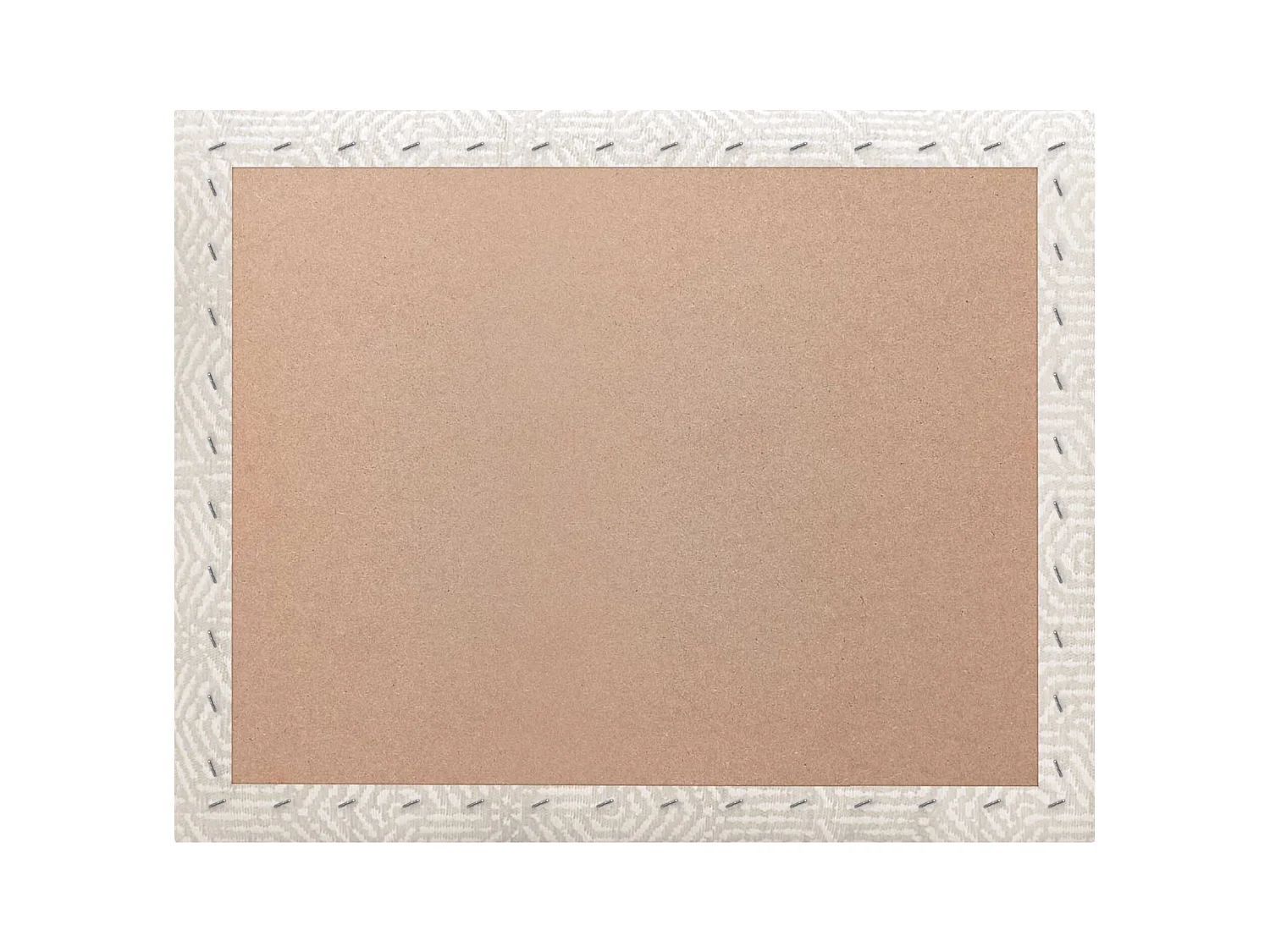 DHOME Tête de Lit Rembourrée Composée de Panneaux Autoadhésifs Interchangeables Série Luxury Edition Lit de Luxe Chambre (Ethnic White, 145cm)