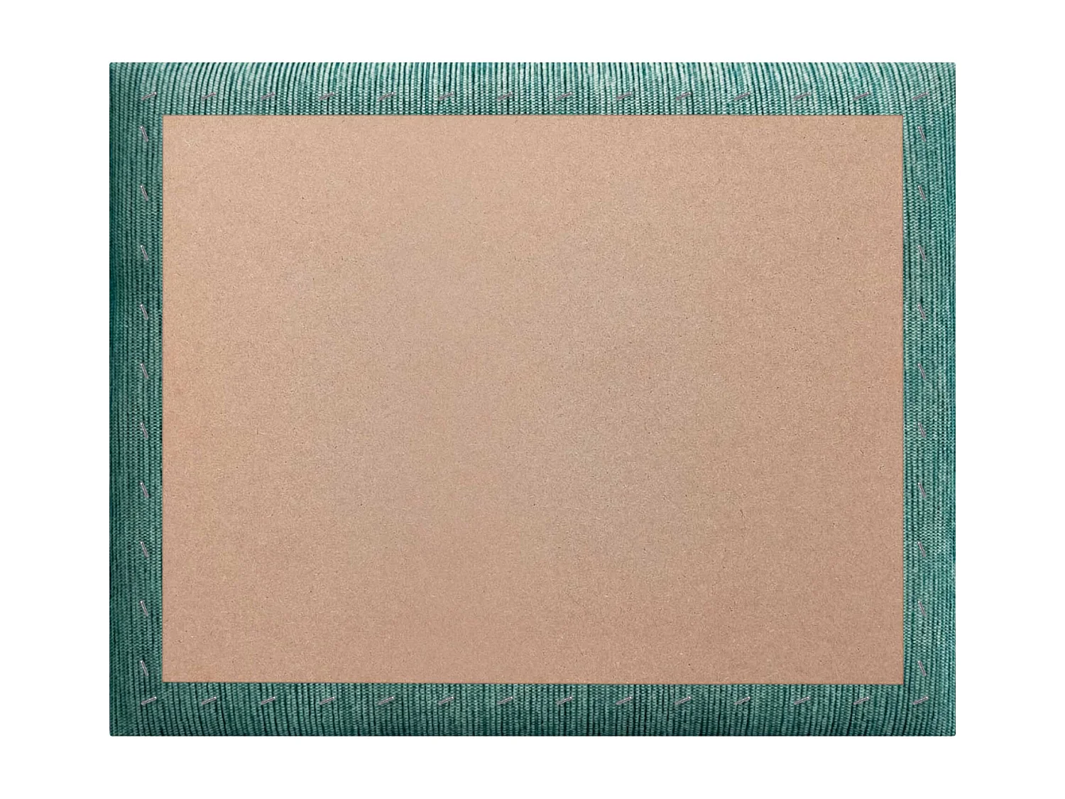 DHOME Gepolstertes Kopfteil aus austauschbaren selbstklebenden Paneelen Luxury Edition Serie Luxusbett Schlafzimmer (Lineal Green, 190cm)