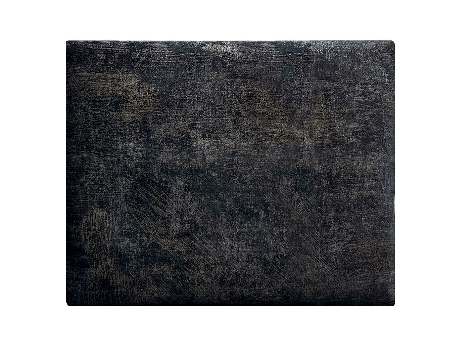 DHOME Tête de Lit Rembourrée Composée de Panneaux Autoadhésifs Interchangeables Série Luxury Edition Lit de Luxe Chambre (Luxurious Black, 180cm)