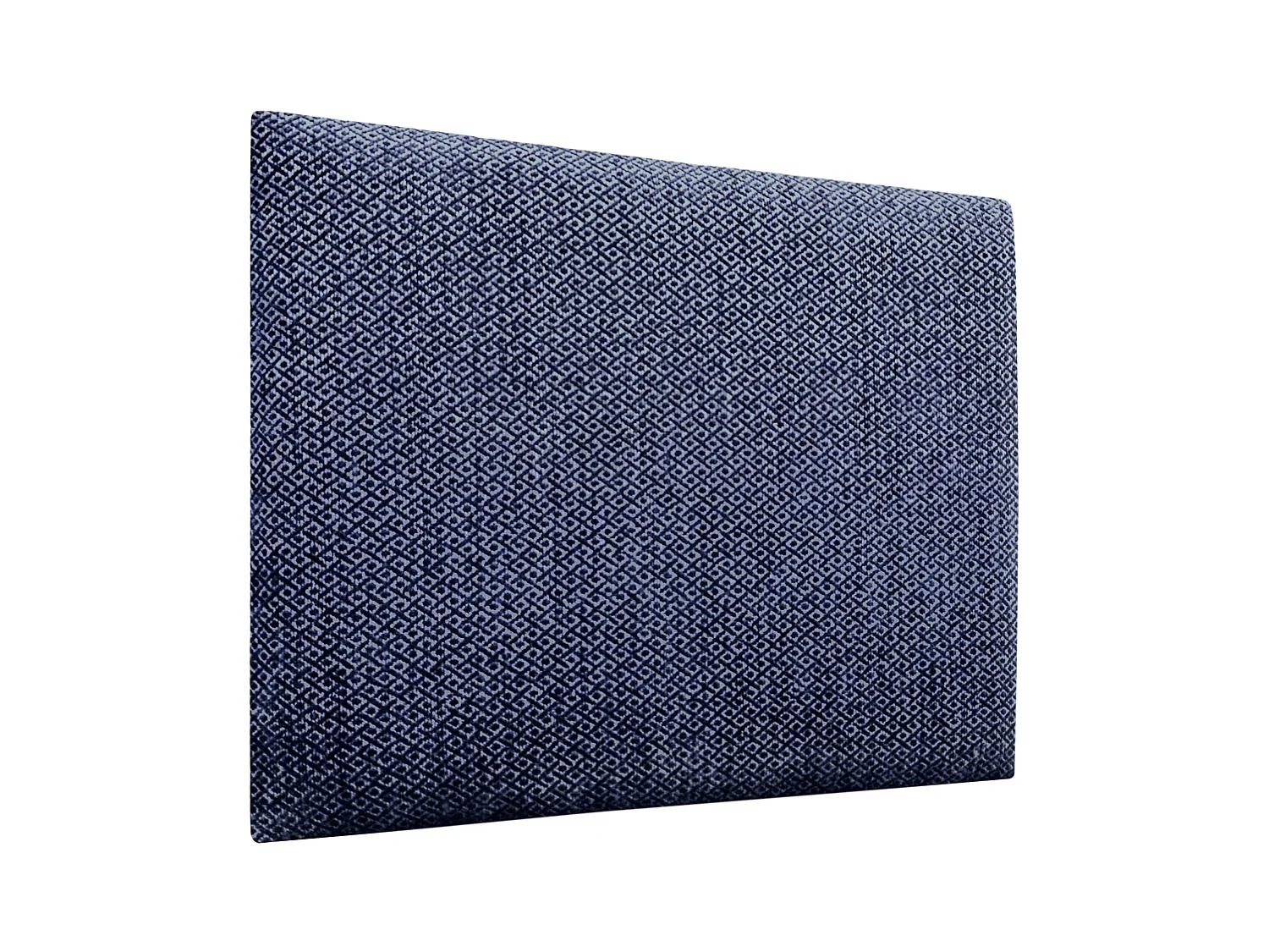 DHOME Tête de Lit Rembourrée Composée de Panneaux Autoadhésifs Interchangeables Série Luxury Edition Lit de Luxe Chambre (Silver Marine, 110cm)