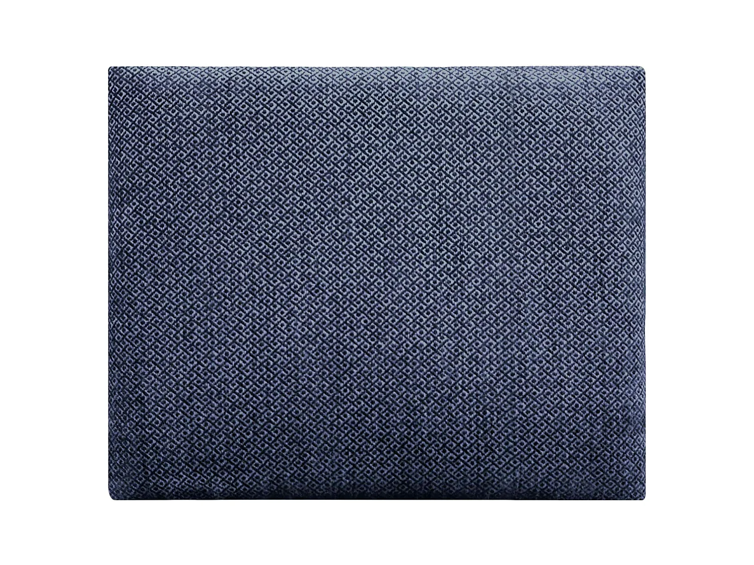 DHOME Tête de Lit Rembourrée Composée de Panneaux Autoadhésifs Interchangeables Série Luxury Edition Lit de Luxe Chambre (Silver Marine, 110cm)