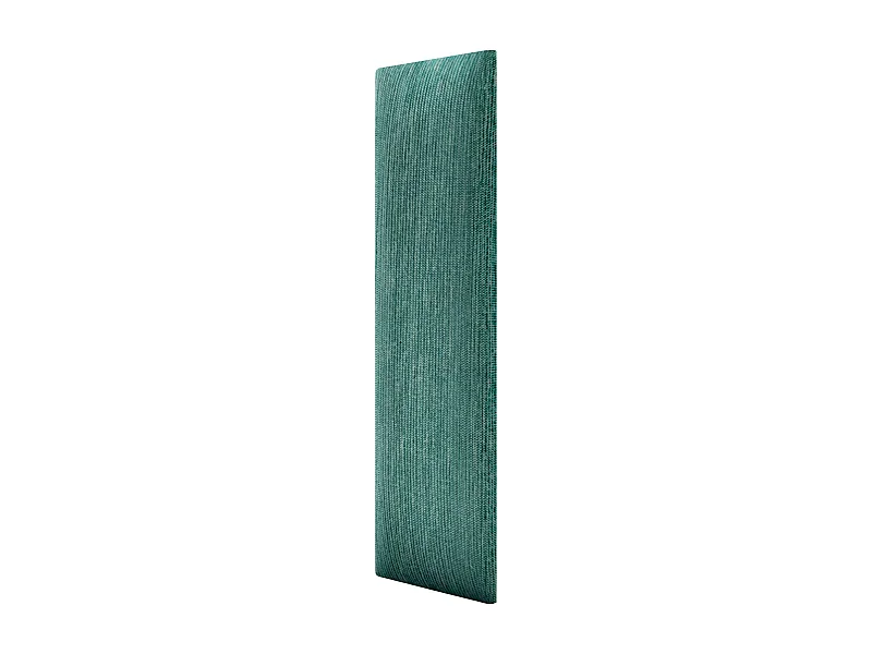 DHOME Exklusive gepolsterte Wandpaneele Luxury Edition Series Selbstklebende akustische, stoßabsorbierende Wandpaneele für Aufprallschutz (Lineal Green, 60x20cm)