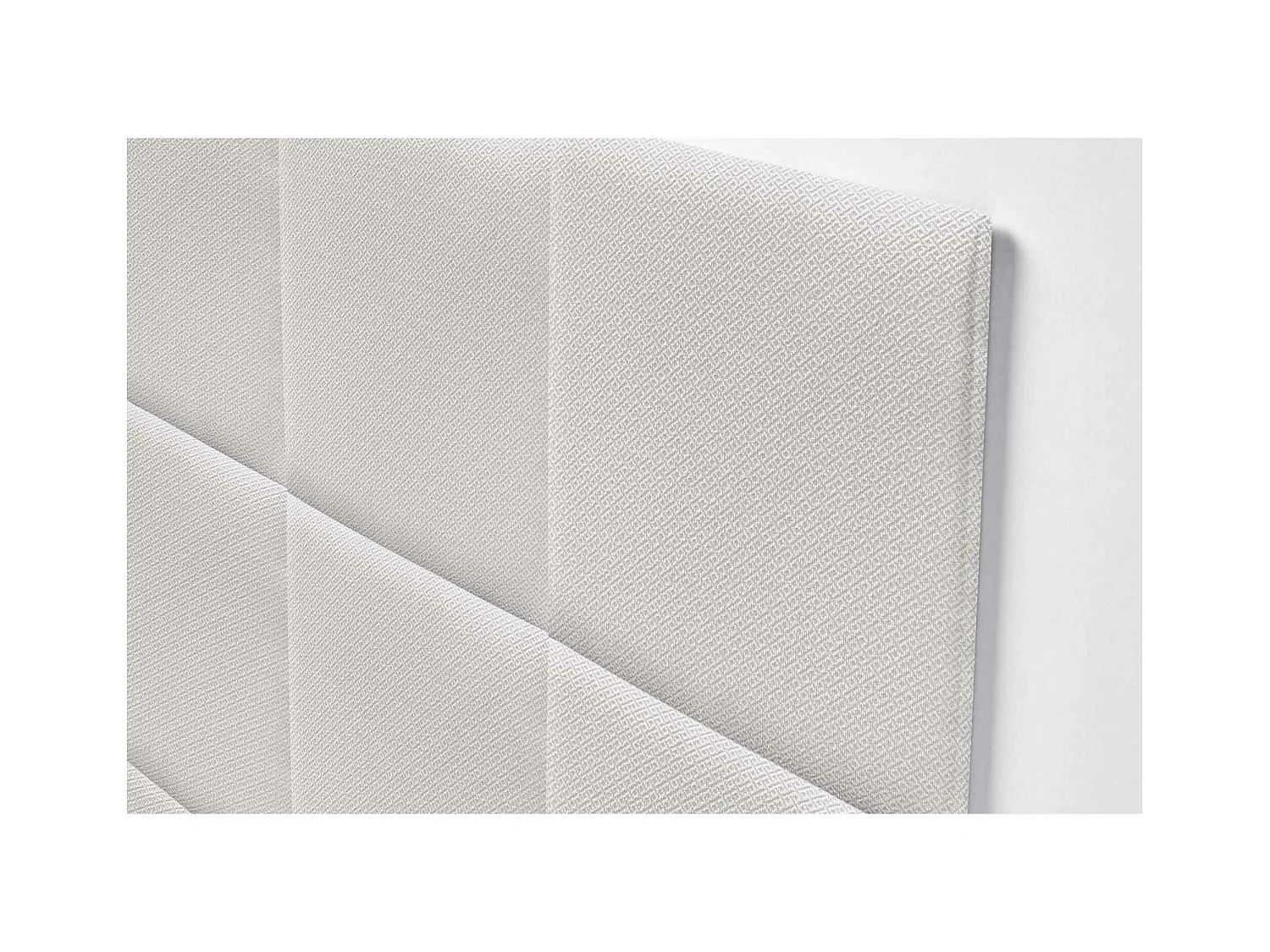 DHOME Tête de Lit Rembourrée Composée de Panneaux Autoadhésifs Interchangeables Série Luxury Edition Lit de Luxe Chambre (Silver Nacar, 200cm)