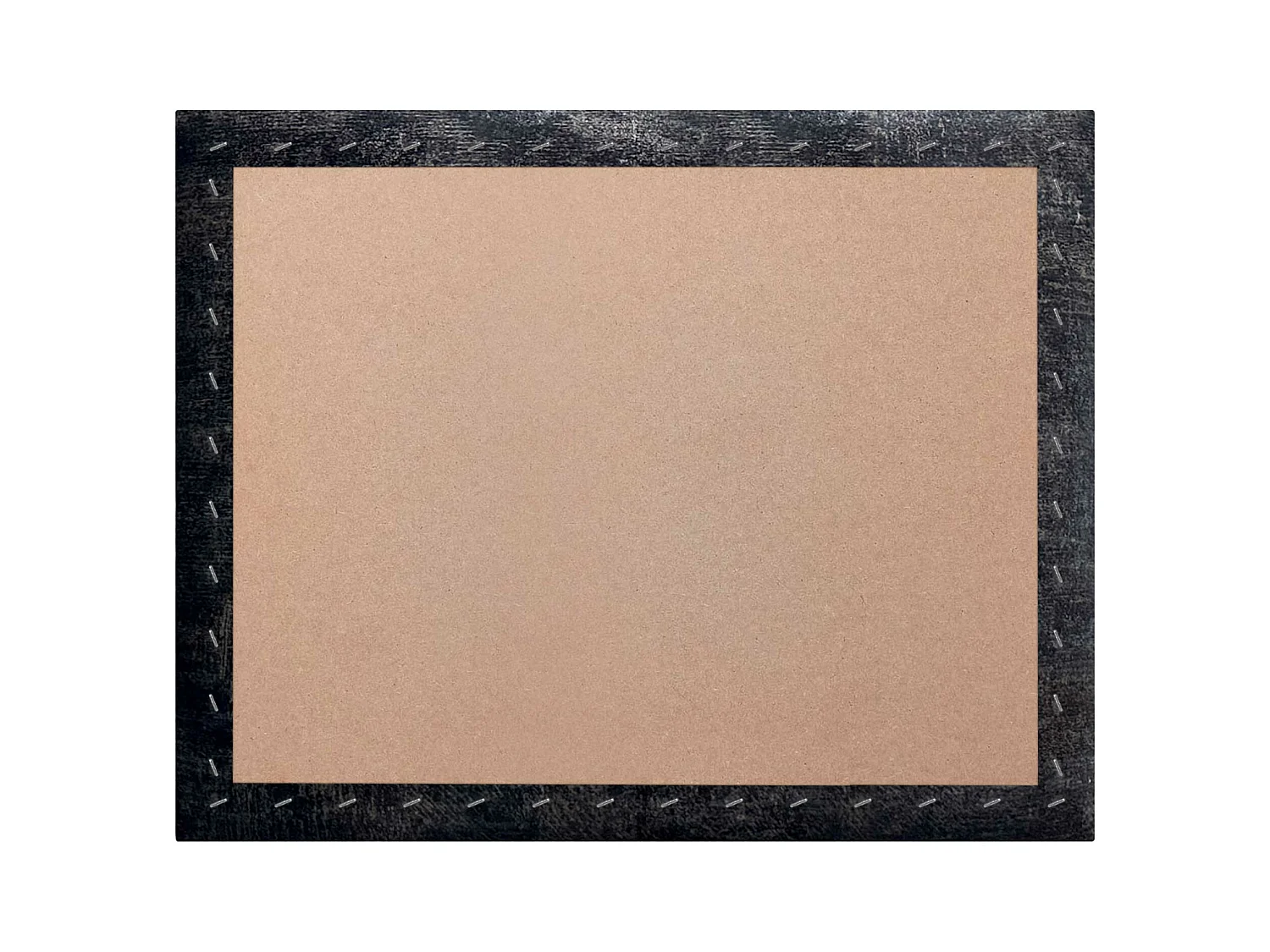 DHOME Tête de Lit Rembourrée Composée de Panneaux Autoadhésifs Interchangeables Série Luxury Edition Lit de Luxe Chambre (Luxurious Black, 140cm)