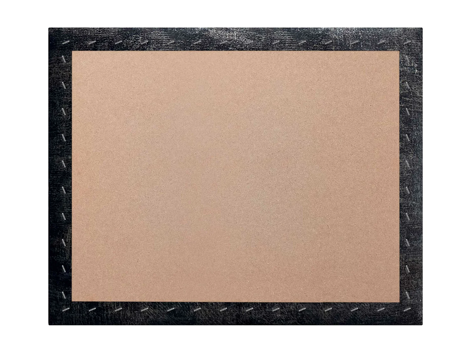 DHOME Tête de Lit Rembourrée Composée de Panneaux Autoadhésifs Interchangeables Série Luxury Edition Lit de Luxe Chambre (Luxurious Black, 140cm)