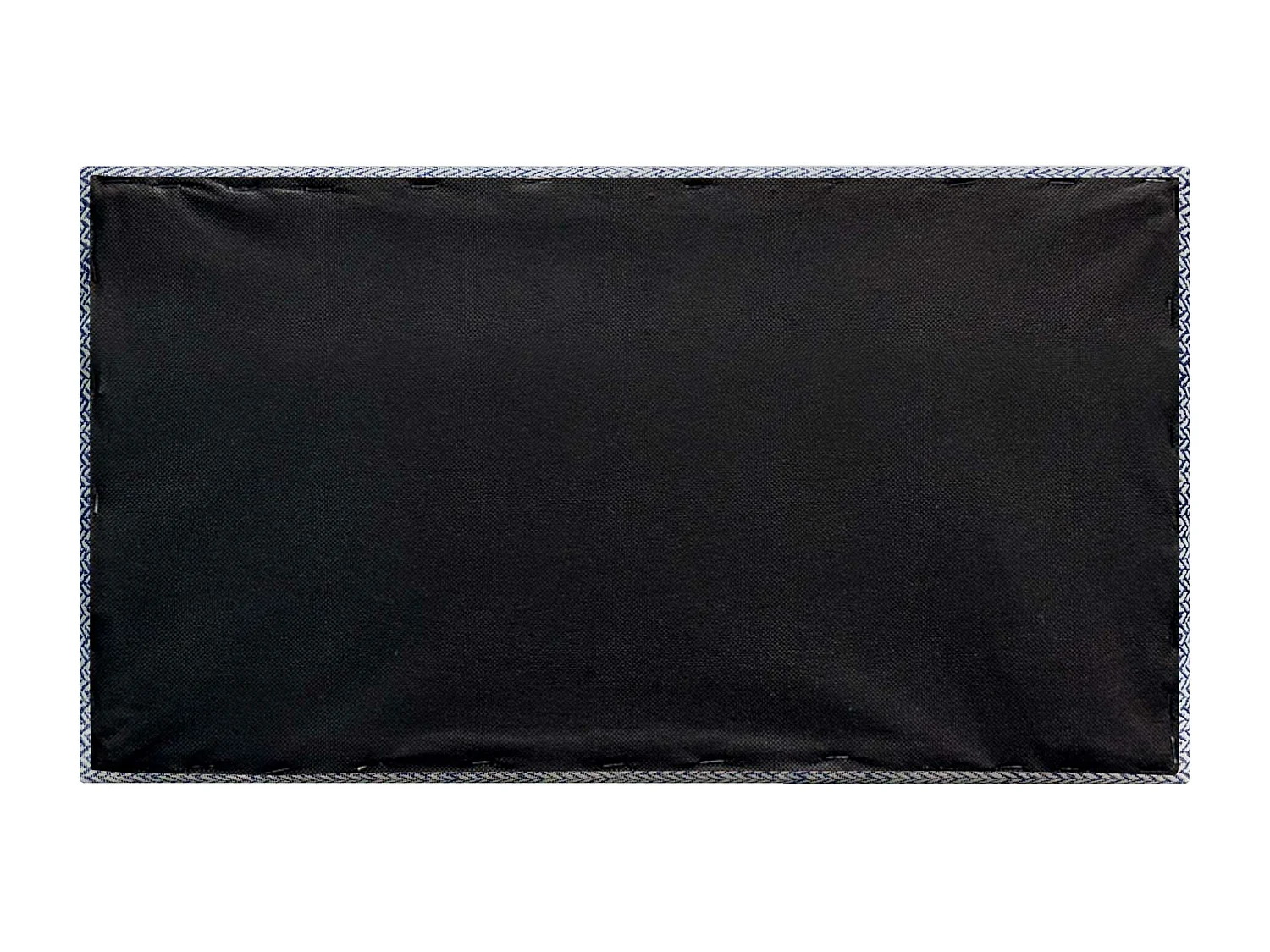 DHOME Ensemble de 1 Panneaux Tapissés en Tissu de Luxe Pack Autoadhésif pour Mur Acoustique Absorbant et Protecteur (Épis bleus, 60x60cm, x1)