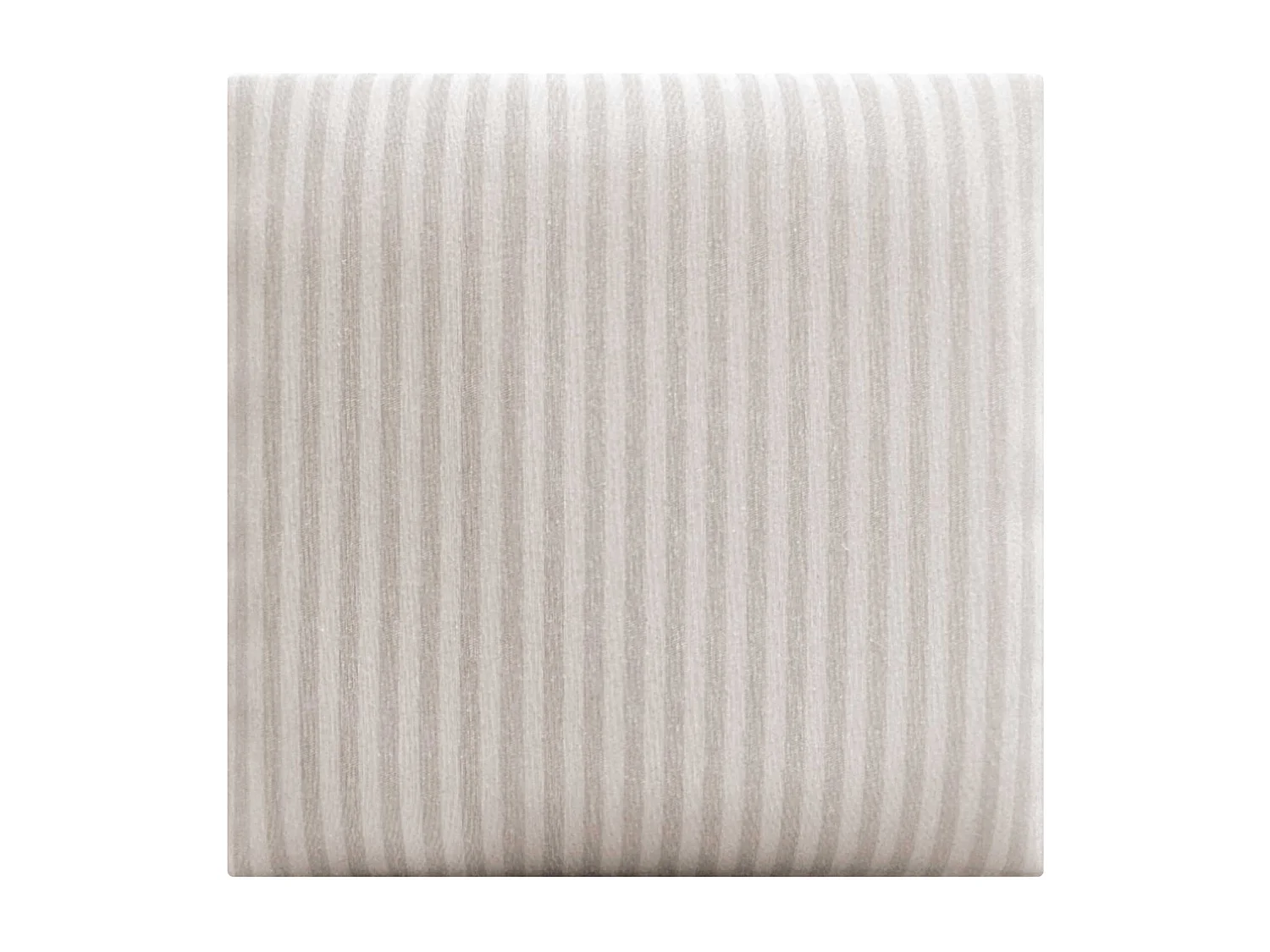 DHOME Ensemble de 6 Panneaux Tapissés en Tissu de Luxe Pack Autoadhésif pour Mur Acoustique Absorbant et Protecteur (Cream, 50x30cm, x6)