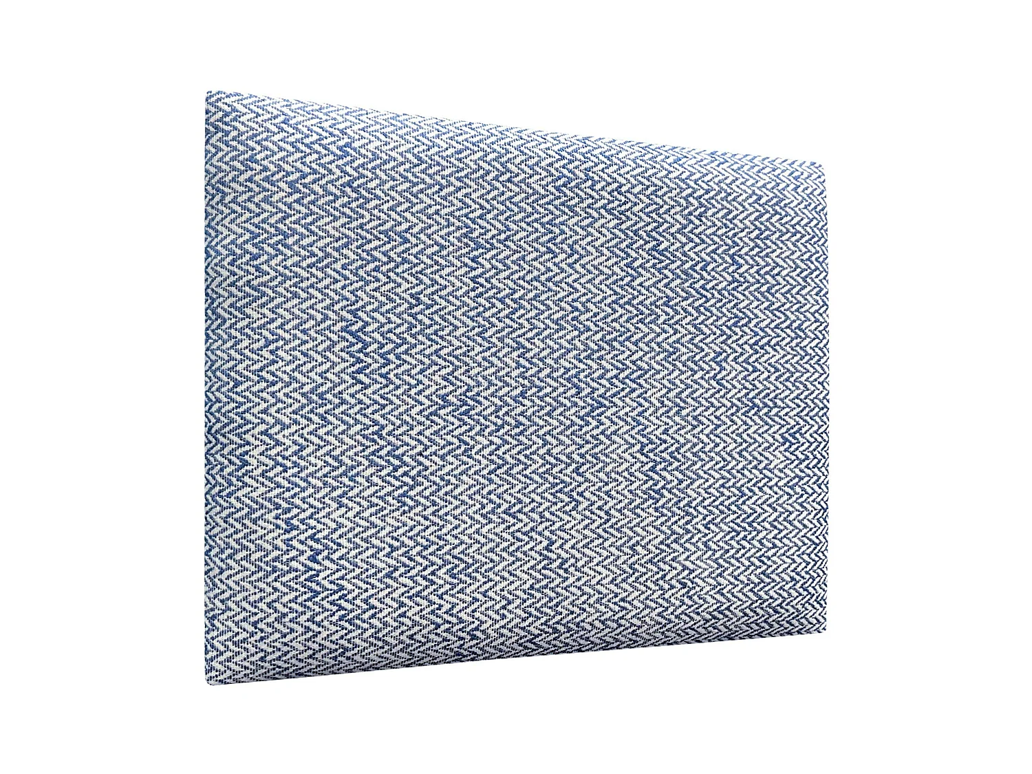 DHOME Tête de Lit Rembourrée Composée de Panneaux Autoadhésifs Interchangeables Série Luxury Edition Lit de Luxe Chambre (Épis Bleu, 145cm)