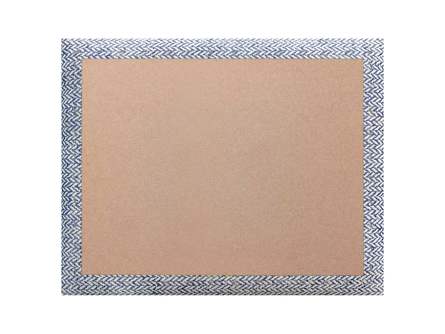 DHOME Tête de Lit Rembourrée Composée de Panneaux Autoadhésifs Interchangeables Série Luxury Edition Lit de Luxe Chambre (Épis Bleu, 145cm)