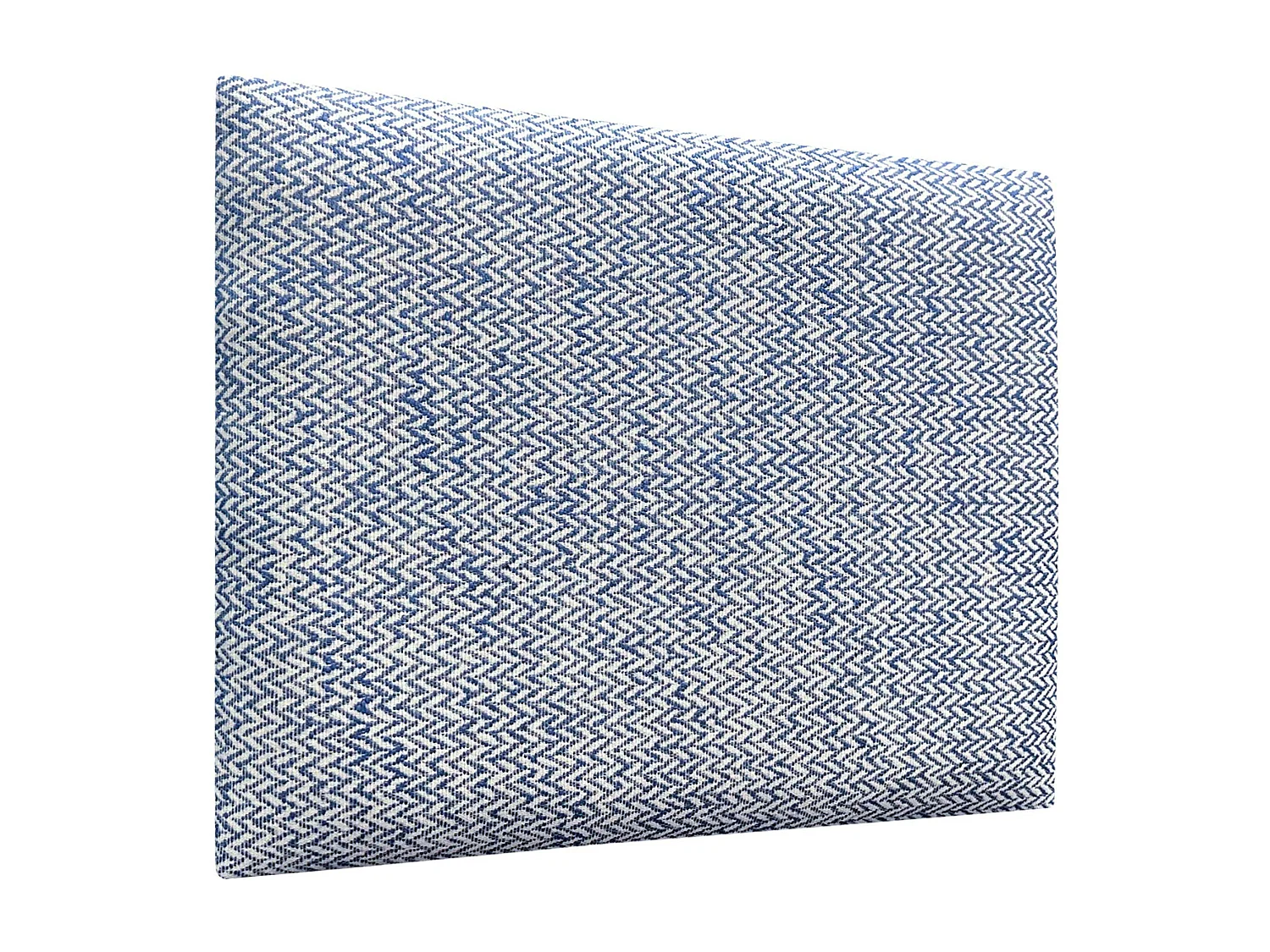 DHOME Tête de Lit Rembourrée Composée de Panneaux Autoadhésifs Interchangeables Série Luxury Edition Lit de Luxe Chambre (Épis Bleu, 145cm)