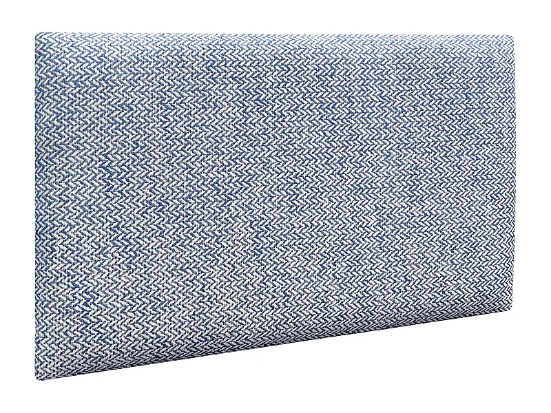 DHOME Pannelli Imbottiti Esclusivi Serie Luxury Edition Autoadesivi per Parete Acustici Assorbenti Protezione Urti Testiere (Spighe Blu, 60x50cm)