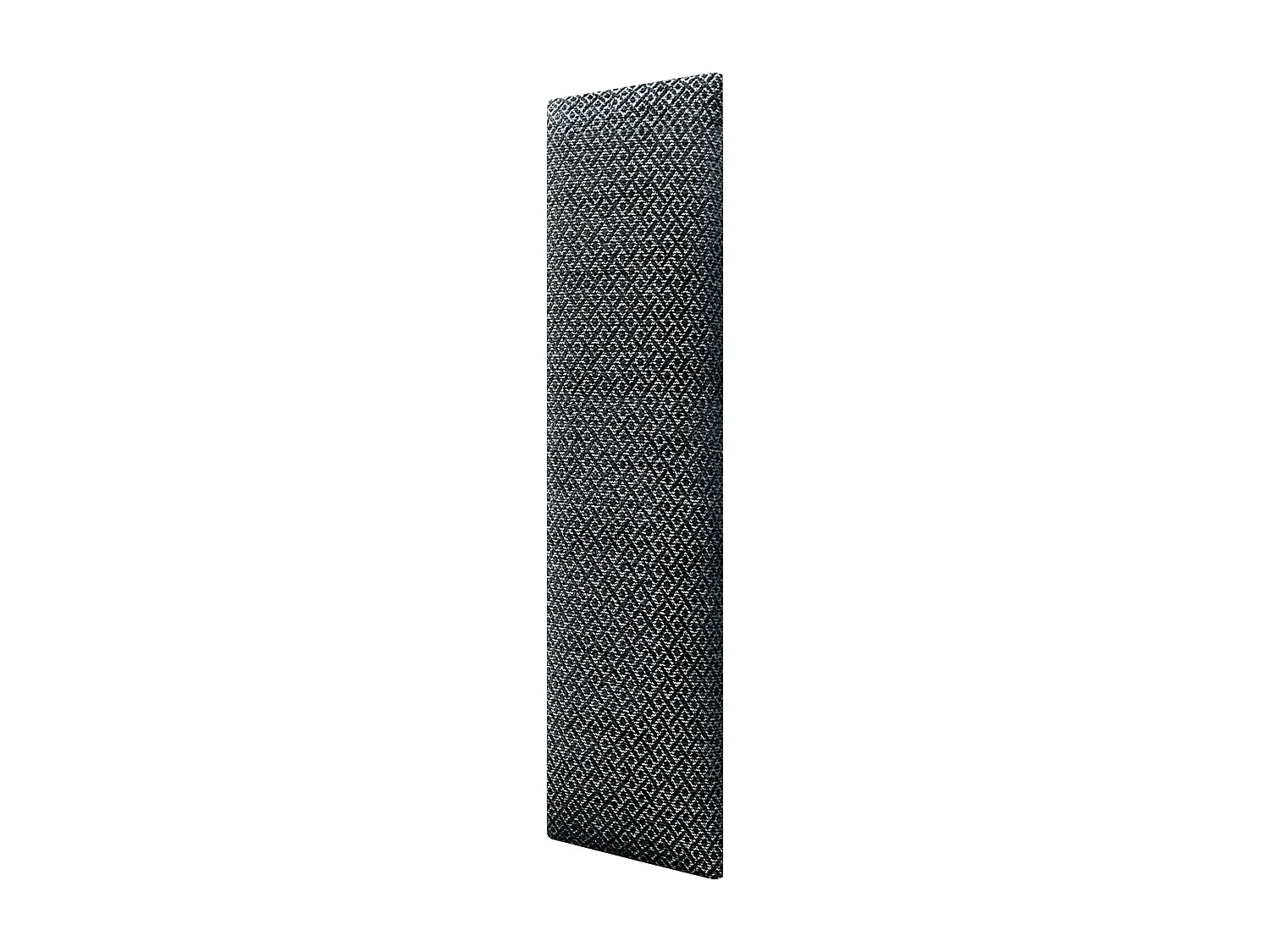 DHOME Panneaux Tapissés Exclusifs Série Luxury Edition Autoadhésifs pour Mur Acoustiques Absorbants Protection Chocs (Silver Ebony, 60x30cm)