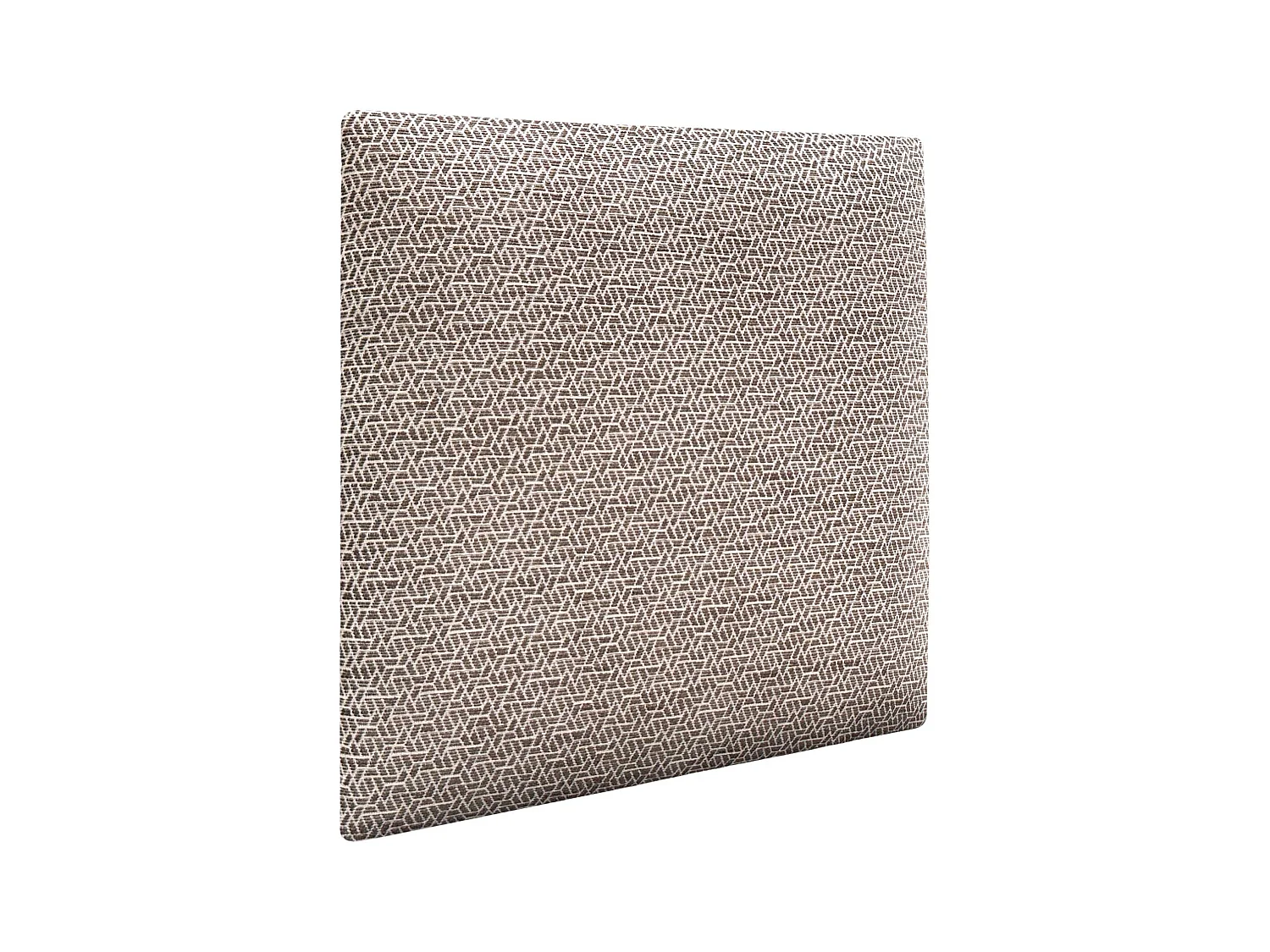 DHOME Panneaux Tapissés Exclusifs Série Luxury Edition Autoadhésifs pour Mur Acoustiques Absorbants Protection Chocs (Ethnic Brown, 60x60cm)