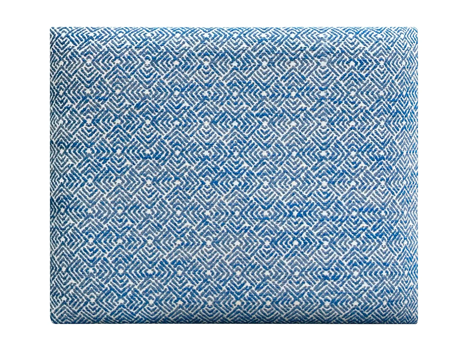 DHOME Gepolstertes Kopfteil aus austauschbaren selbstklebenden Paneelen Luxury Edition Serie Luxusbett Schlafzimmer (Ethnic Blue, 150cm)