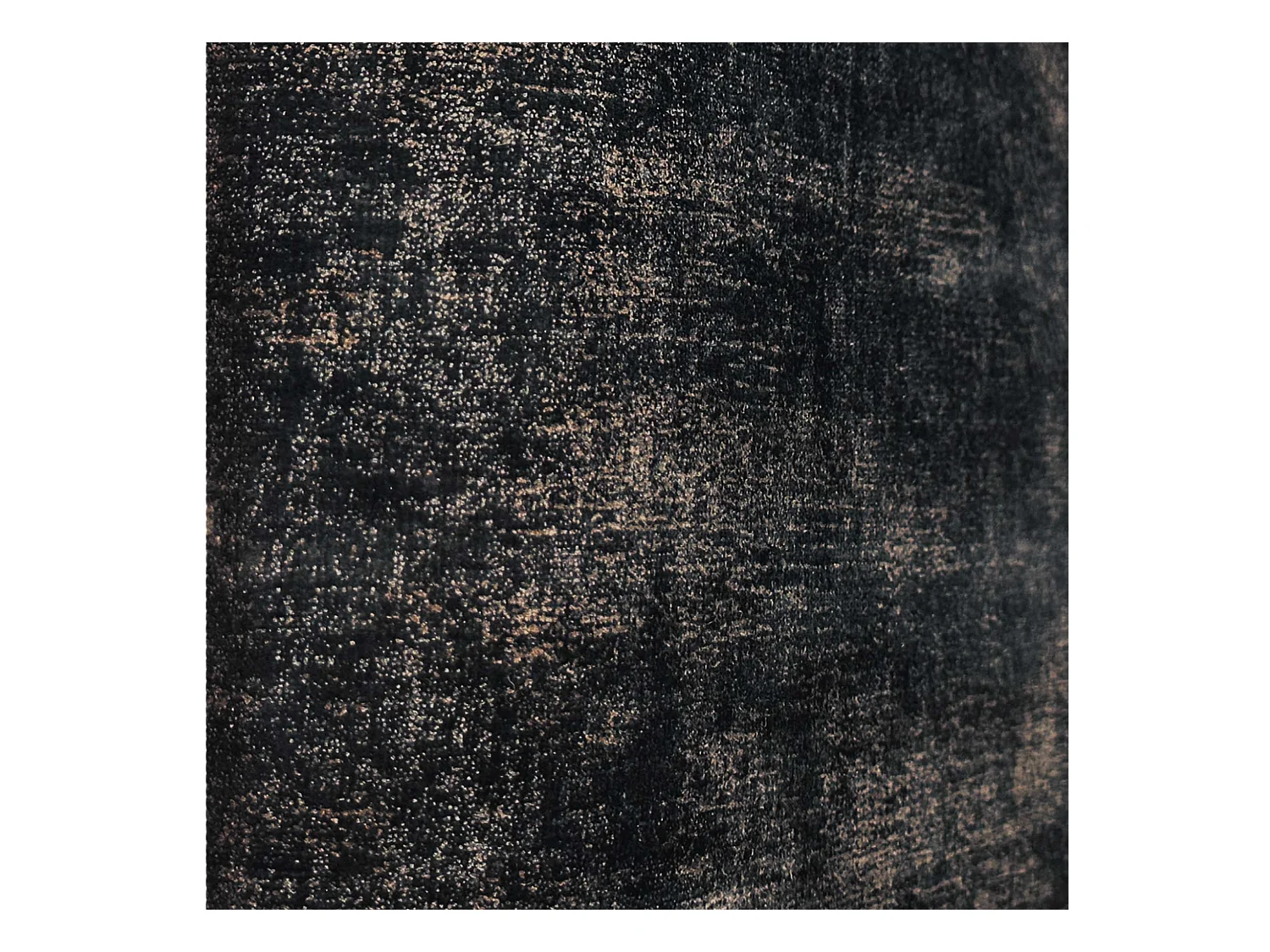 DHOME Ensemble de 1 Panneaux Tapissés en Tissu de Luxe Pack Autoadhésif pour Mur Acoustique Absorbant et Protecteur (Luxurious Black, 50x50cm, x1)