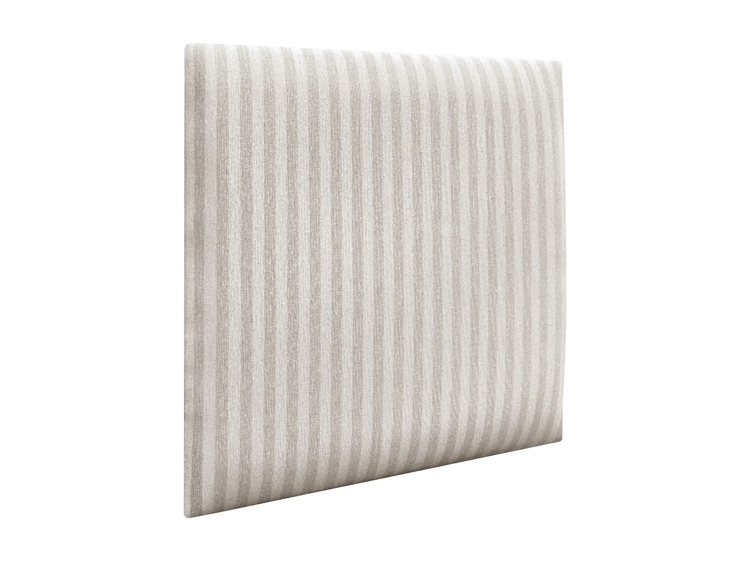 DHOME Set aus 6 luxuriös gepolsterte Paneele aus Stoff, Selbstklebende Akustik-Wandpaneele, schallabsorbierend, schützend (Cream, 60x40cm, x6)