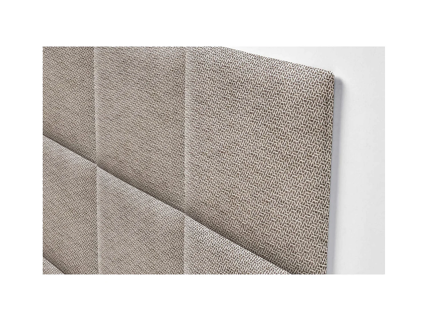 DHOME Tête de Lit Rembourrée Composée de Panneaux Autoadhésifs Interchangeables Série Luxury Edition Lit de Luxe Chambre (Ethnic Brown, 105cm)