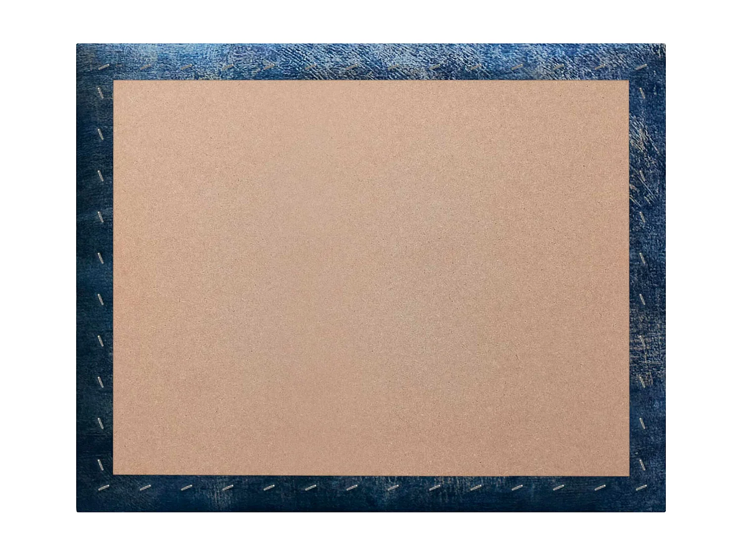 DHOME Tête de Lit Rembourrée Composée de Panneaux Autoadhésifs Interchangeables Série Luxury Edition Lit de Luxe Chambre (Luxurious Blue, 220cm)