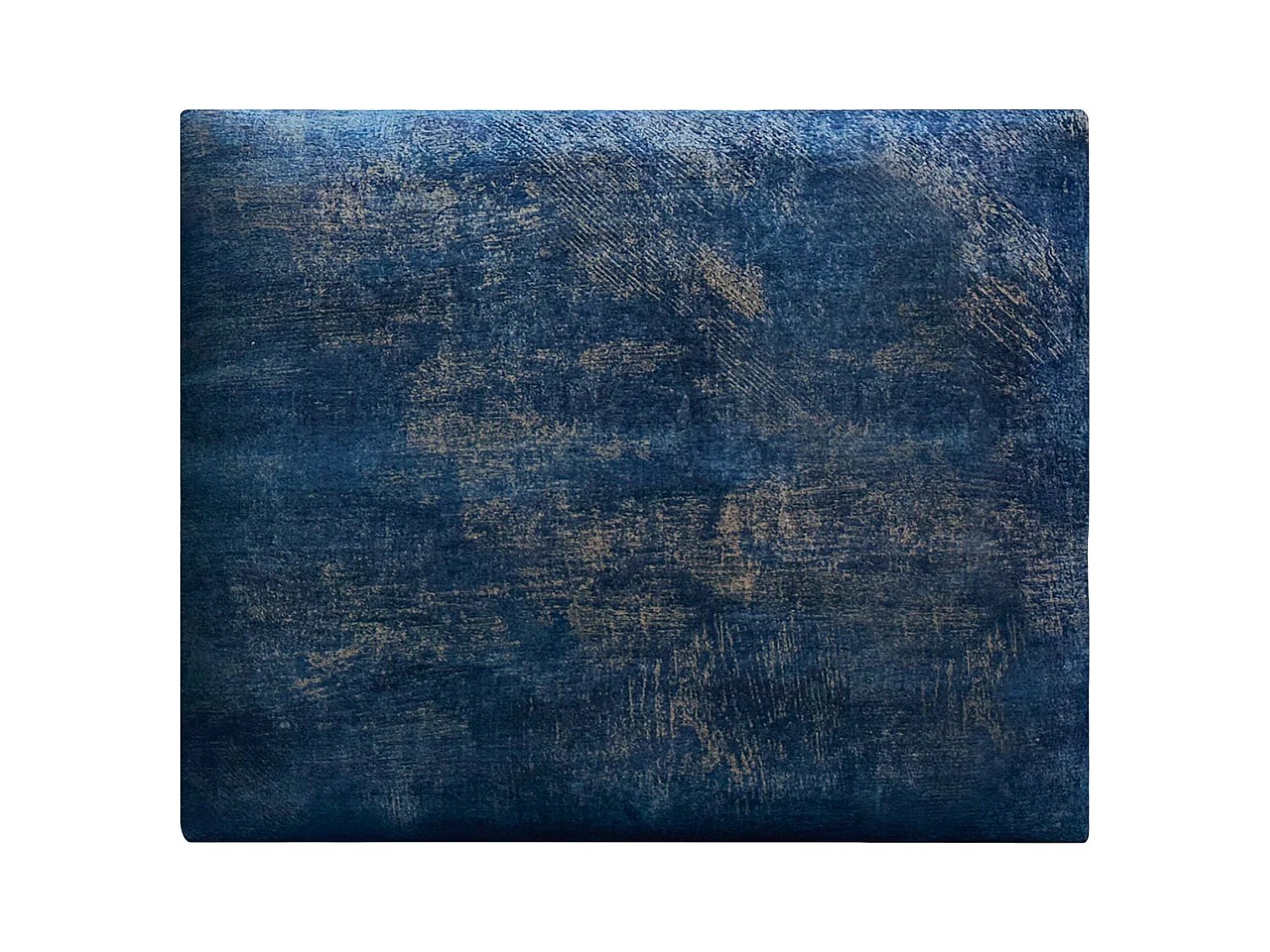 DHOME Tête de Lit Rembourrée Composée de Panneaux Autoadhésifs Interchangeables Série Luxury Edition Lit de Luxe Chambre (Luxurious Blue, 220cm)