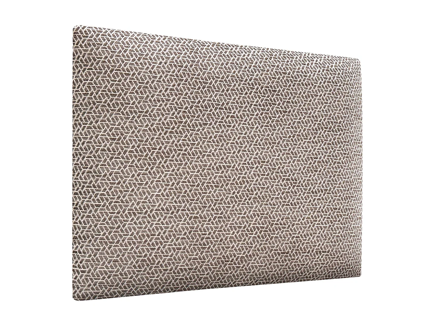 DHOME Tête de Lit Rembourrée Composée de Panneaux Autoadhésifs Interchangeables Série Luxury Edition Lit de Luxe Chambre (Ethnic Brown, 135cm)