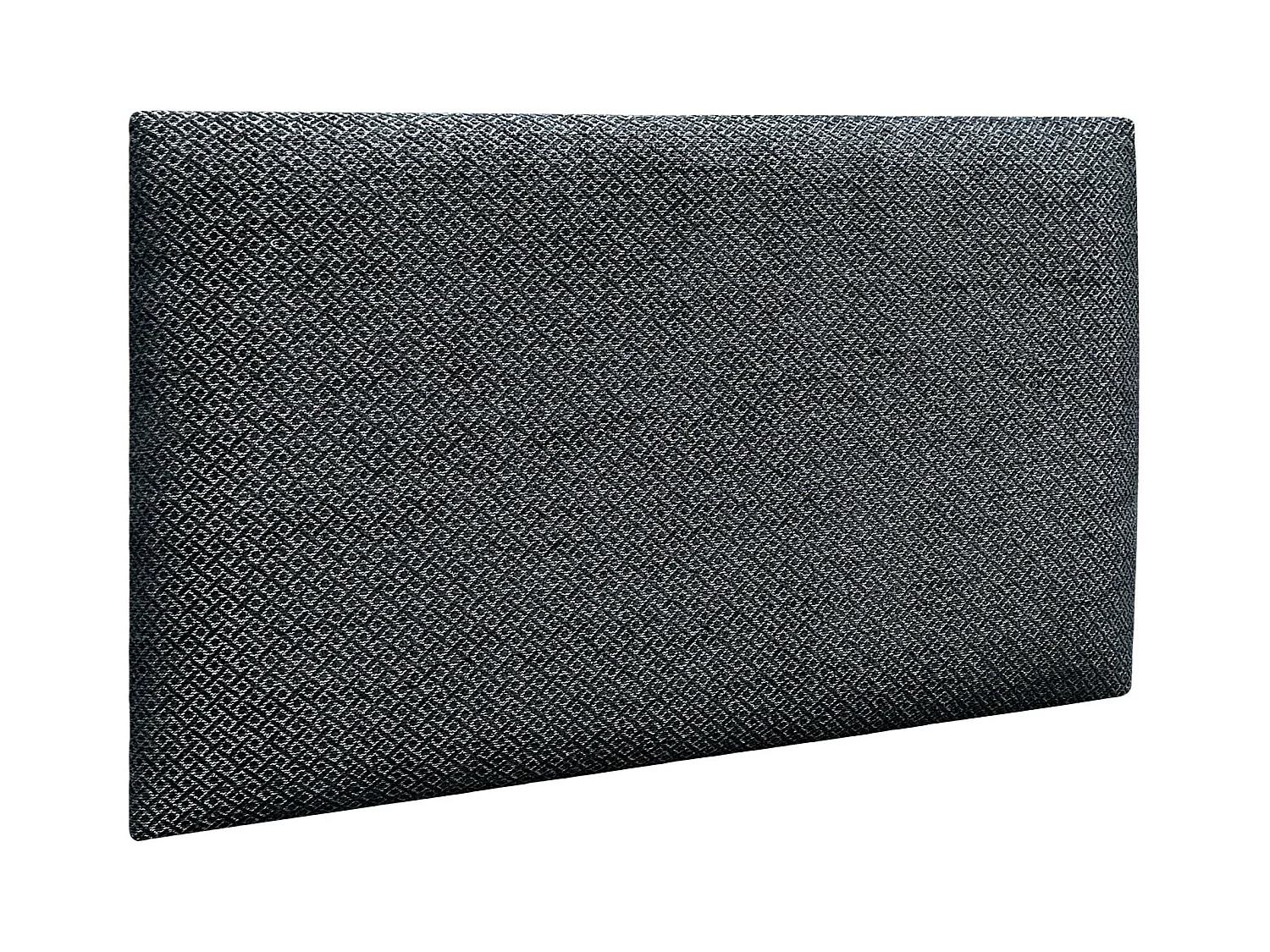 DHOME Panneaux Tapissés Exclusifs Série Luxury Edition Autoadhésifs pour Mur Acoustiques Absorbants Protection Chocs (Silver Ebony, 50x40cm)