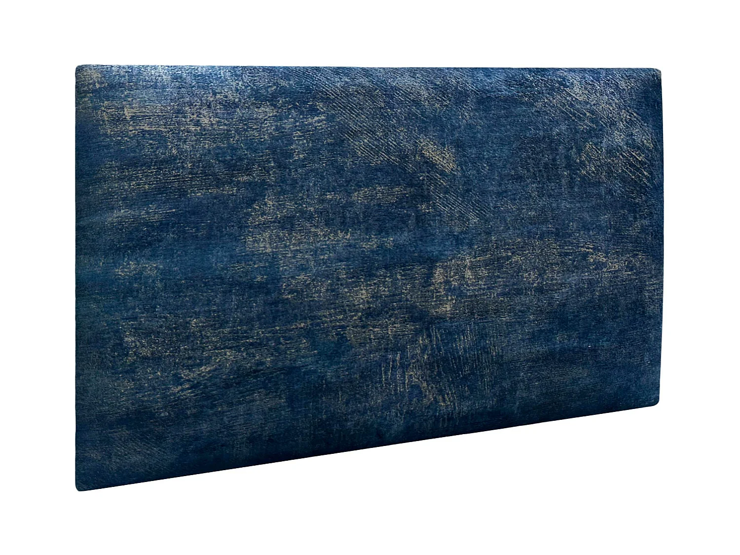 DHOME Panneaux Tapissés Exclusifs Série Luxury Edition Autoadhésifs pour Mur Acoustiques Absorbants Protection Chocs (Luxurious Blue, 50x30cm)