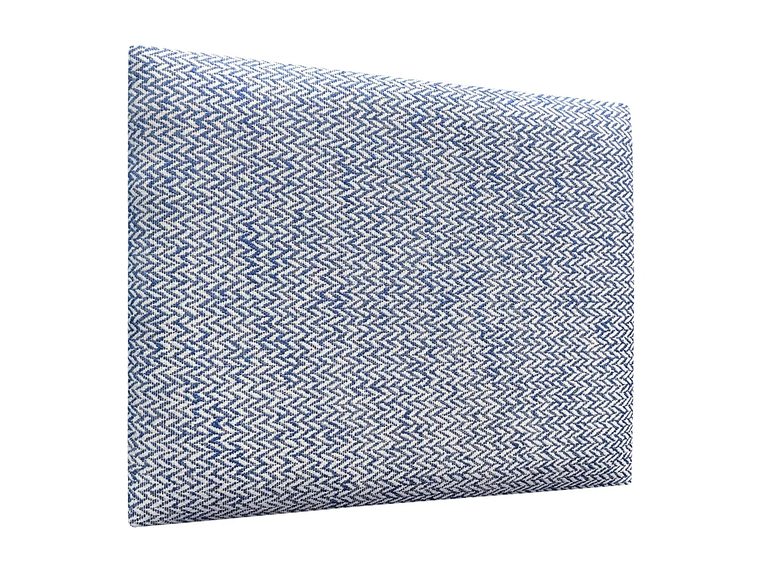 DHOME Tête de Lit Rembourrée Composée de Panneaux Autoadhésifs Interchangeables Série Luxury Edition Lit de Luxe Chambre (Épis Bleu, 160cm)