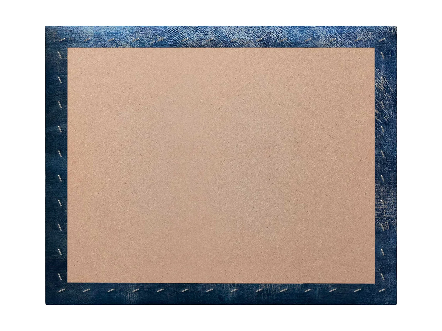 DHOME Tête de Lit Rembourrée Composée de Panneaux Autoadhésifs Interchangeables Série Luxury Edition Lit de Luxe Chambre (Luxurious Blue, 140cm)