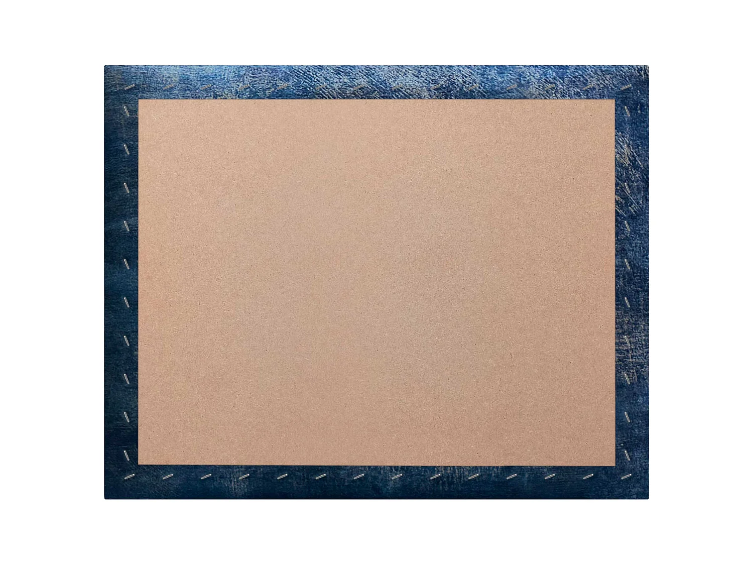 DHOME Tête de Lit Rembourrée Composée de Panneaux Autoadhésifs Interchangeables Série Luxury Edition Lit de Luxe Chambre (Luxurious Blue, 105cm)