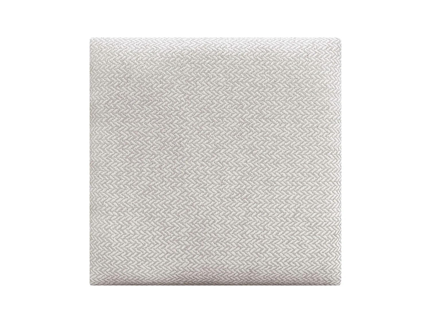 DHOME Ensemble de 1 Panneaux Tapissés en Tissu de Luxe Pack Autoadhésif pour Mur Acoustique Absorbant et Protecteur (Épis beiges, 60x40cm, x1)