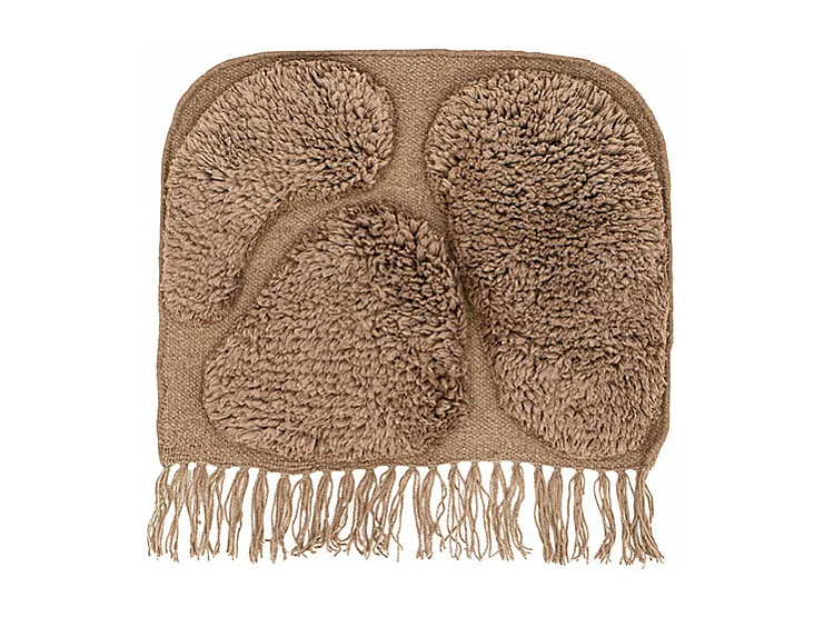 Déco Murale en Laine "Jakobso" 62cm Marron