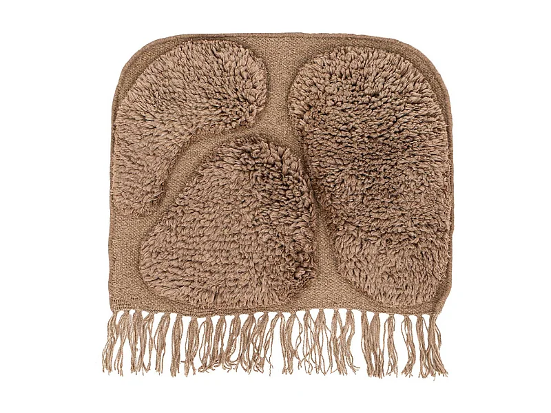 Déco Murale en Laine "Jakobso" 62cm Marron