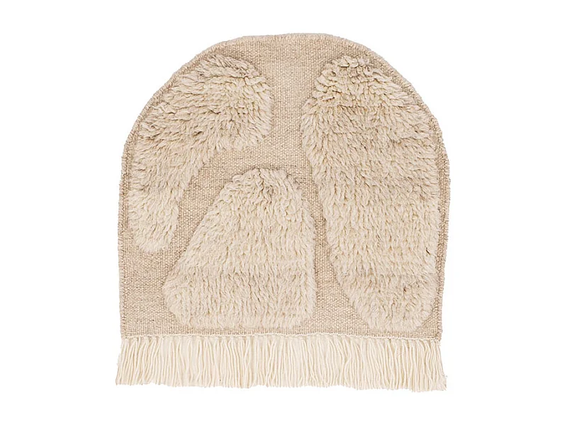 Déco Murale en Laine "Jakobso" 62cm Naturel