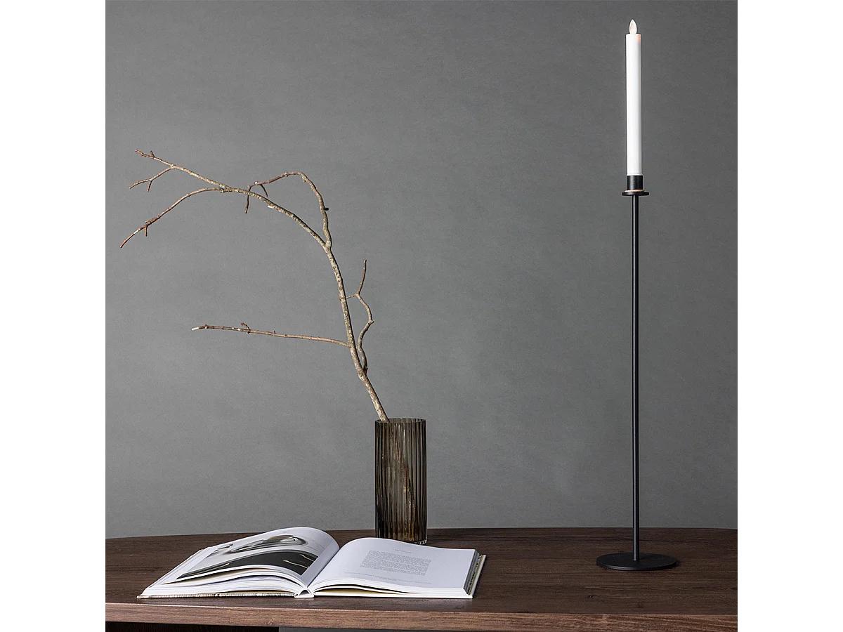 HögehallH79 Kerzenhalter schwarz.