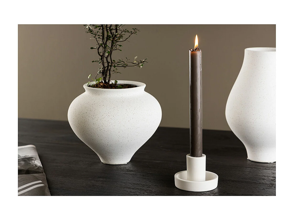 Ceco Kerzenhalter weiß.