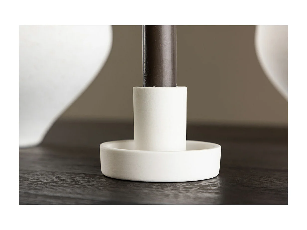 Ceco Kerzenhalter weiß.