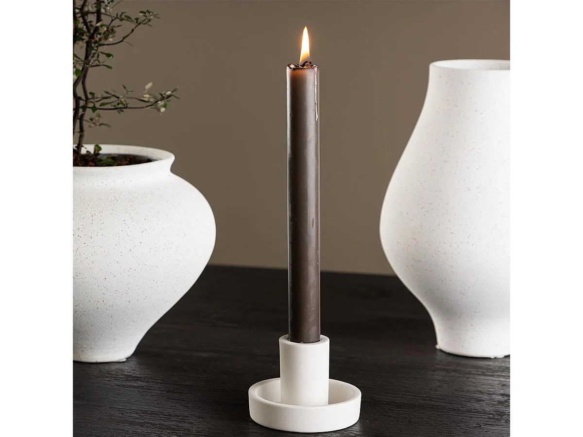 Ceco Kerzenhalter weiß.