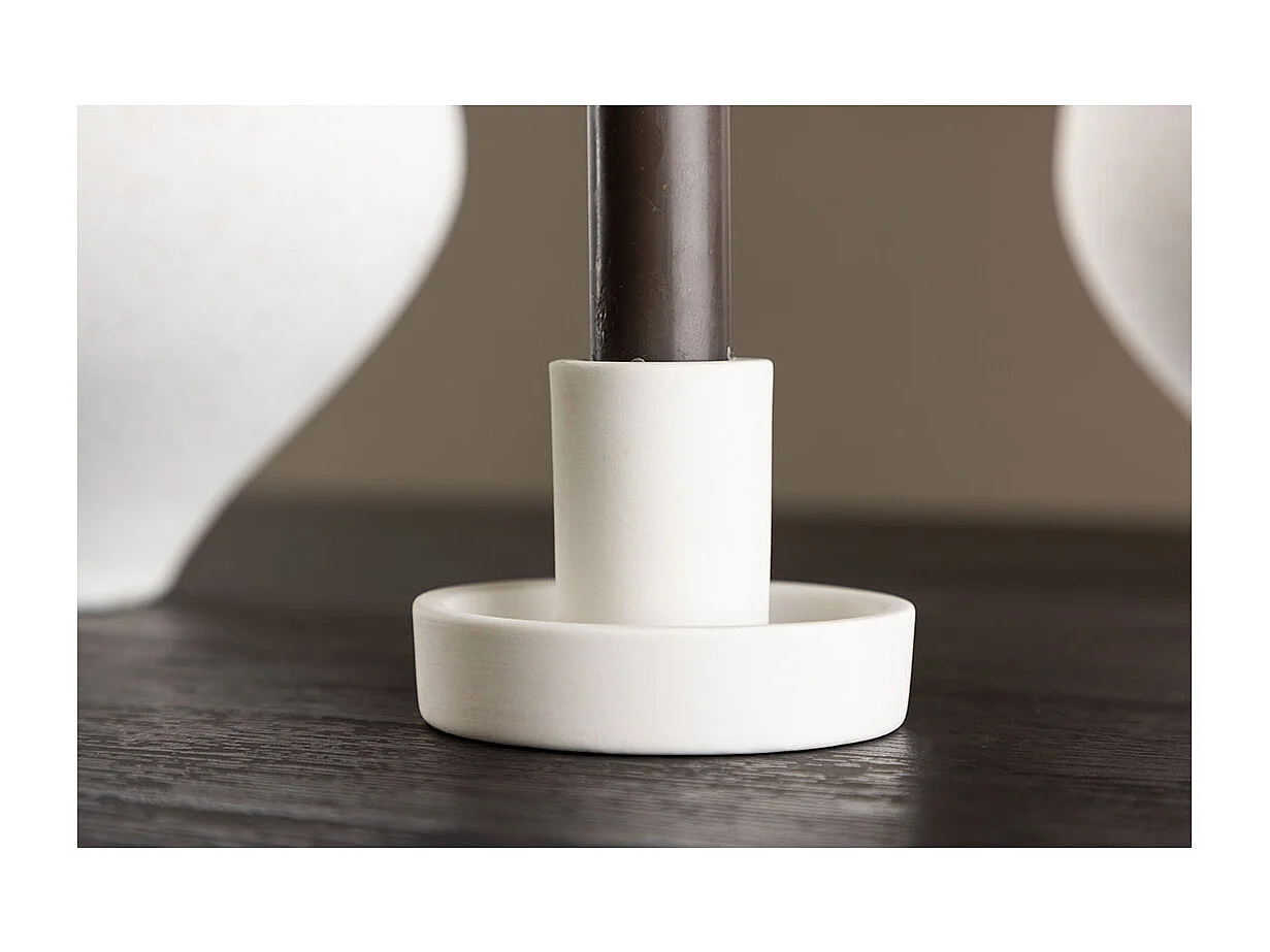 Ceco Kerzenhalter weiß.