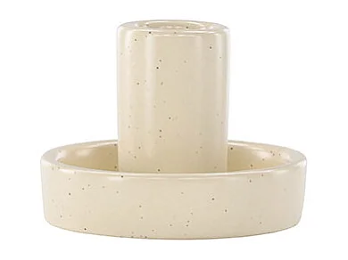Ceco Kerzenhalter beige.
