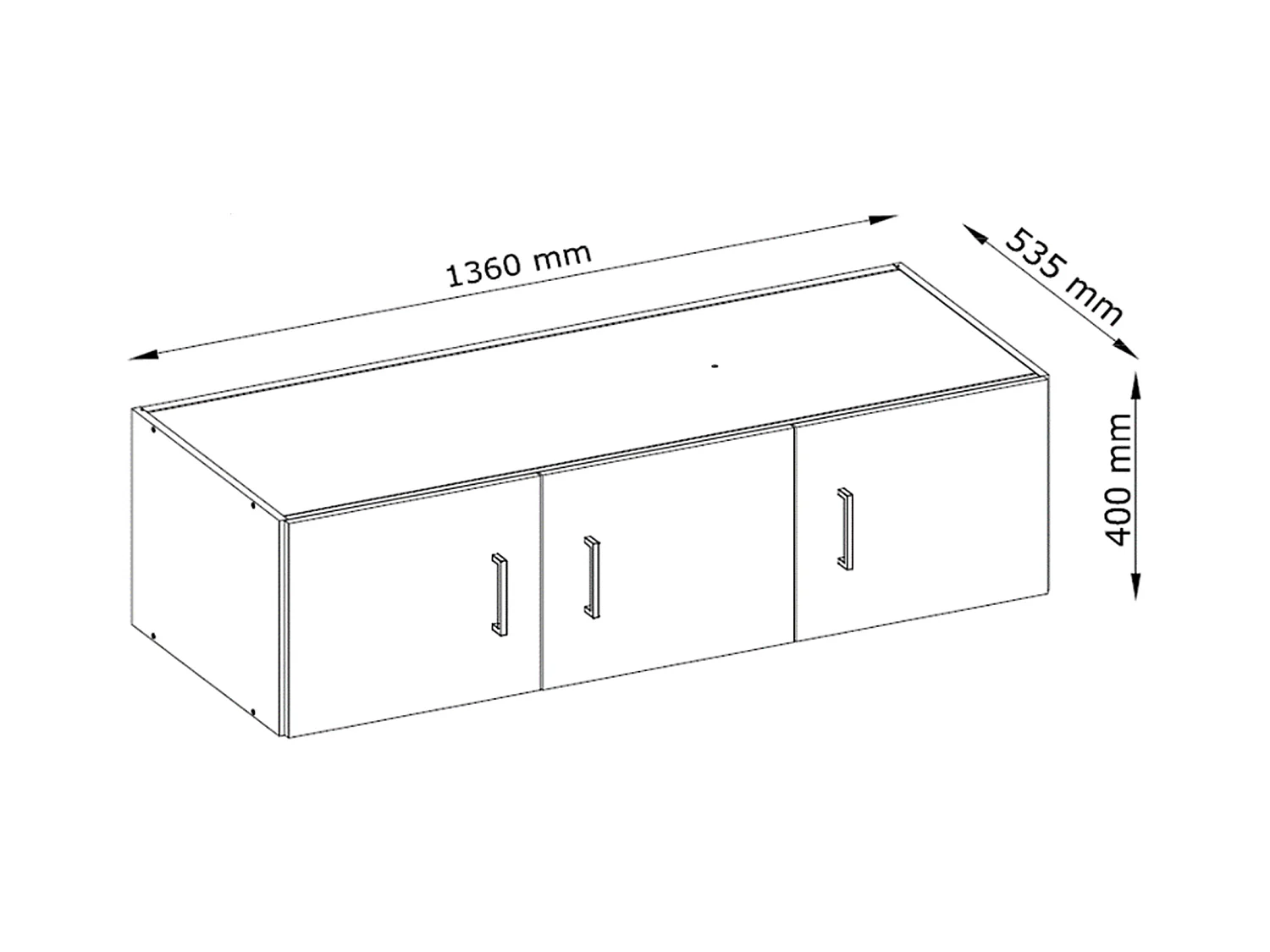 Eckkleiderschrank mit 5 Türen & 6 Schubladen + Aufsatz - 254 cm - Weiß - BELOMY