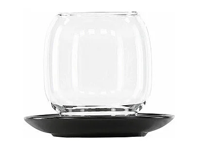 Archy Teelichthalter schwarz.